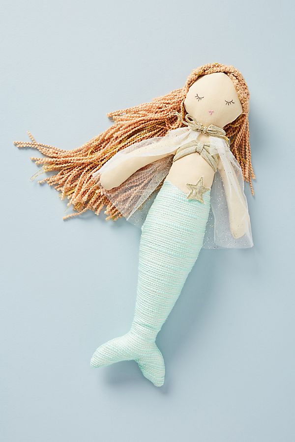 Slide View: 1: Mimi the Mermaid Stuffed Doll