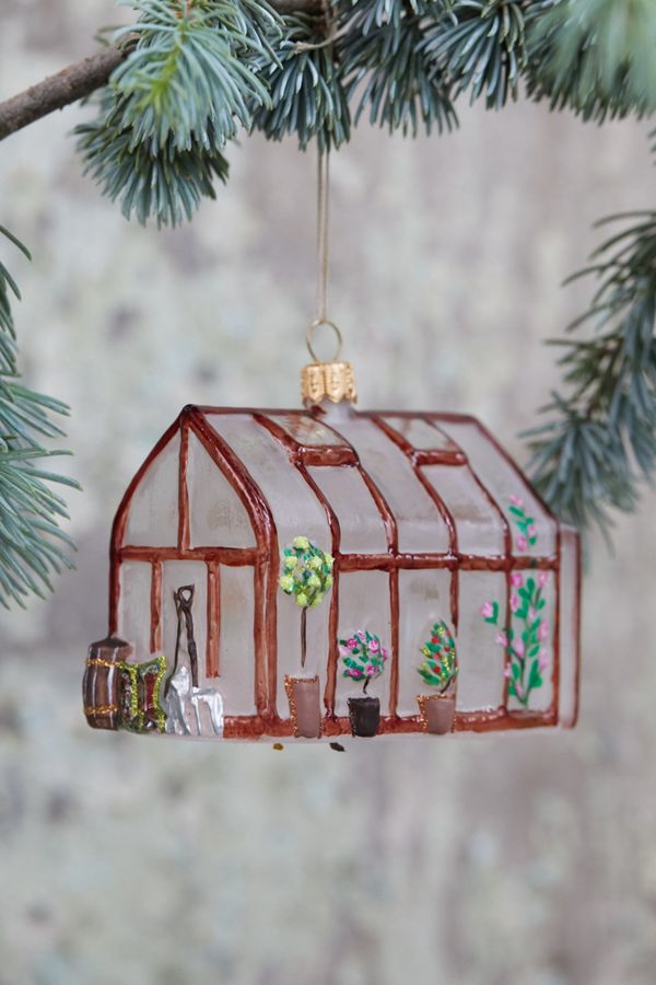 Greenhouse Glass Ornament Anthropologie