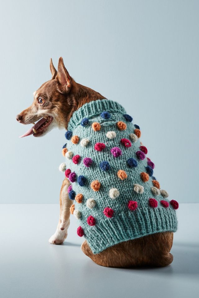 Pom Pom Dog Sweater Anthropologie