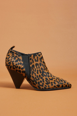 franco sarto leopard booties