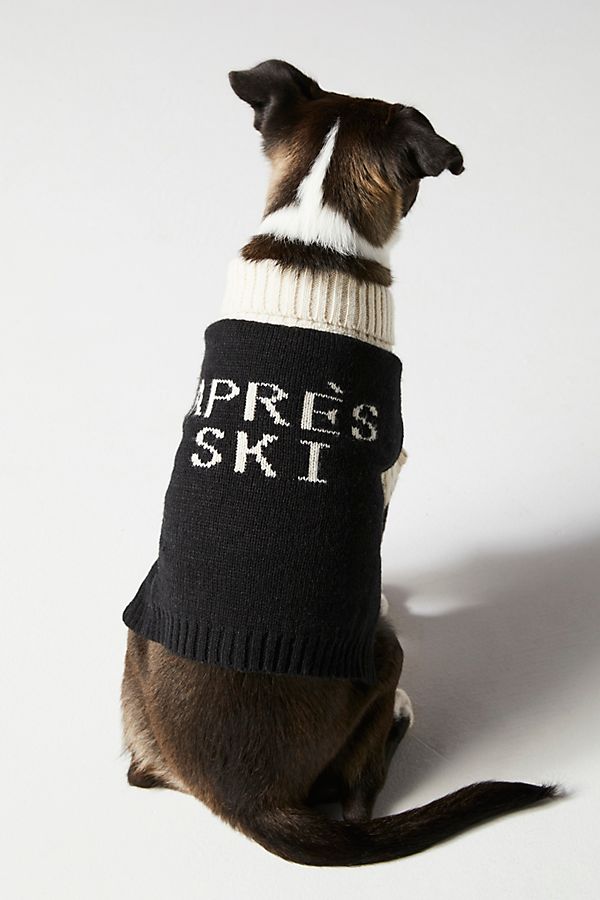Slide View: 1: Apres Ski Dog Sweater