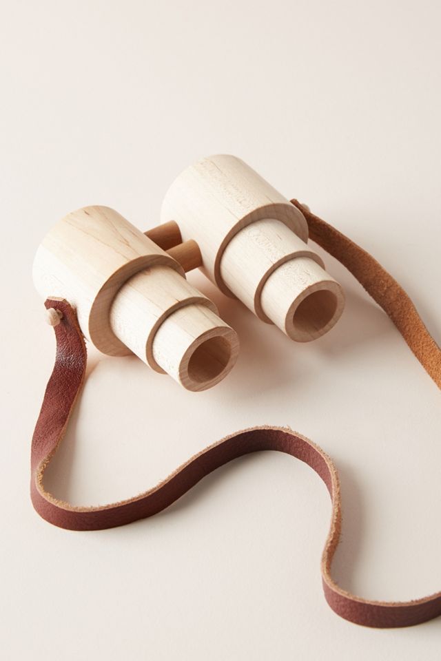 Wooden Binoculars Toy Anthropologie