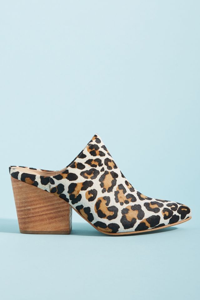 ABLE Leopard-Printed Mules | Anthropologie
