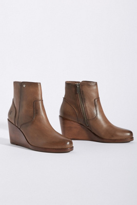 frye emma wedge bootie