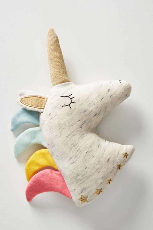 Unicorn Plush Pillow Anthropologie