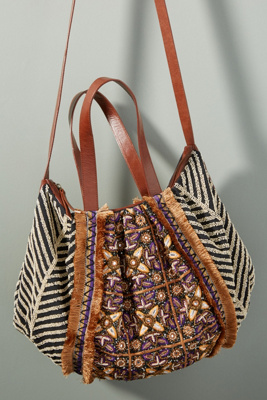 anthropologie tote bag