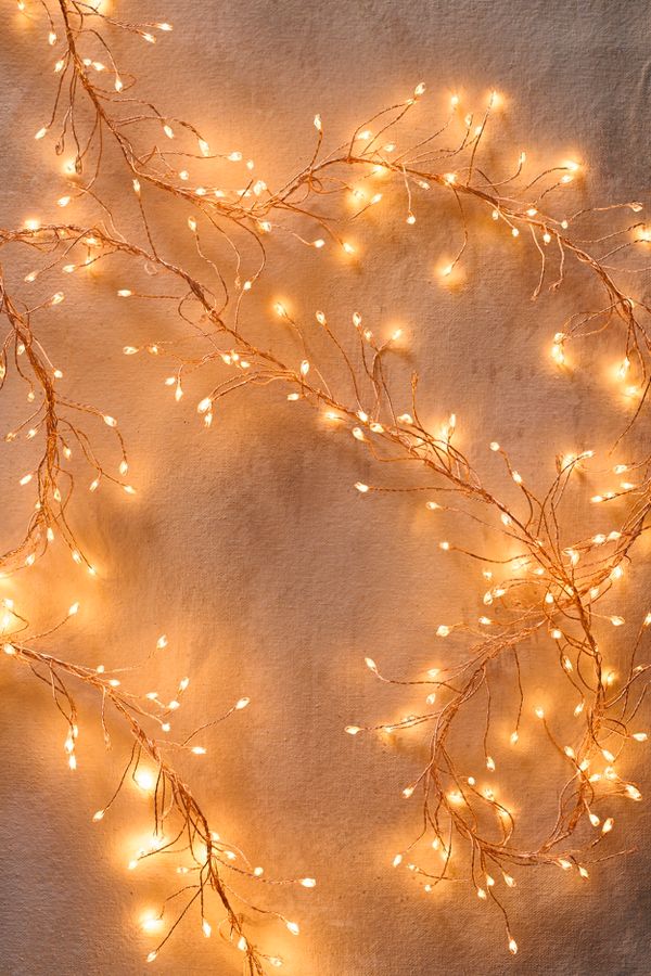 Slide View: 2: Stargazer Twinkling Climbing Vine Garland