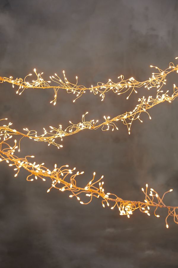 Slide View: 1: Stargazer Twinkling Climbing Vine Garland