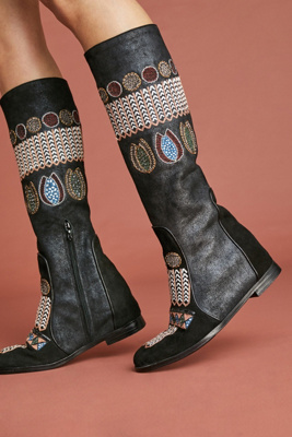 anthropologie riding boots