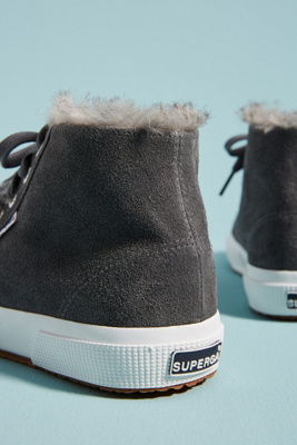superga fur lined shoes