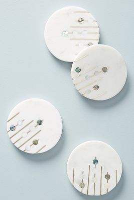 anthropologie coaster set