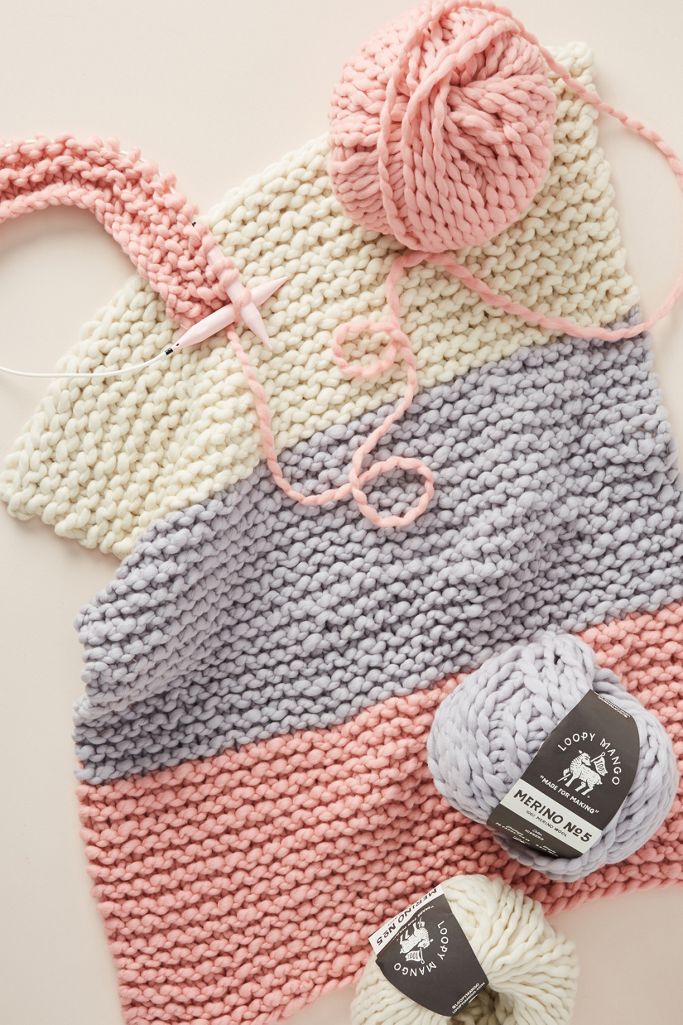 DIY Baby Blanket Kit Anthropologie