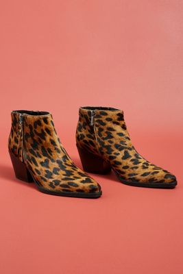 sam edelman walden bootie leopard