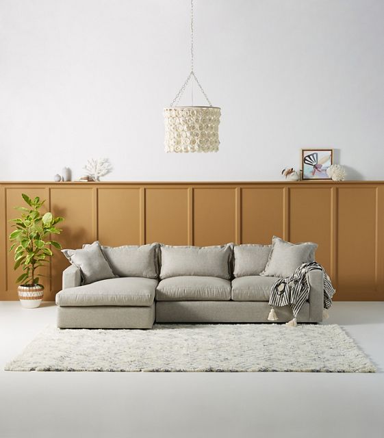 Katina Chaise Sectional | Anthropologie