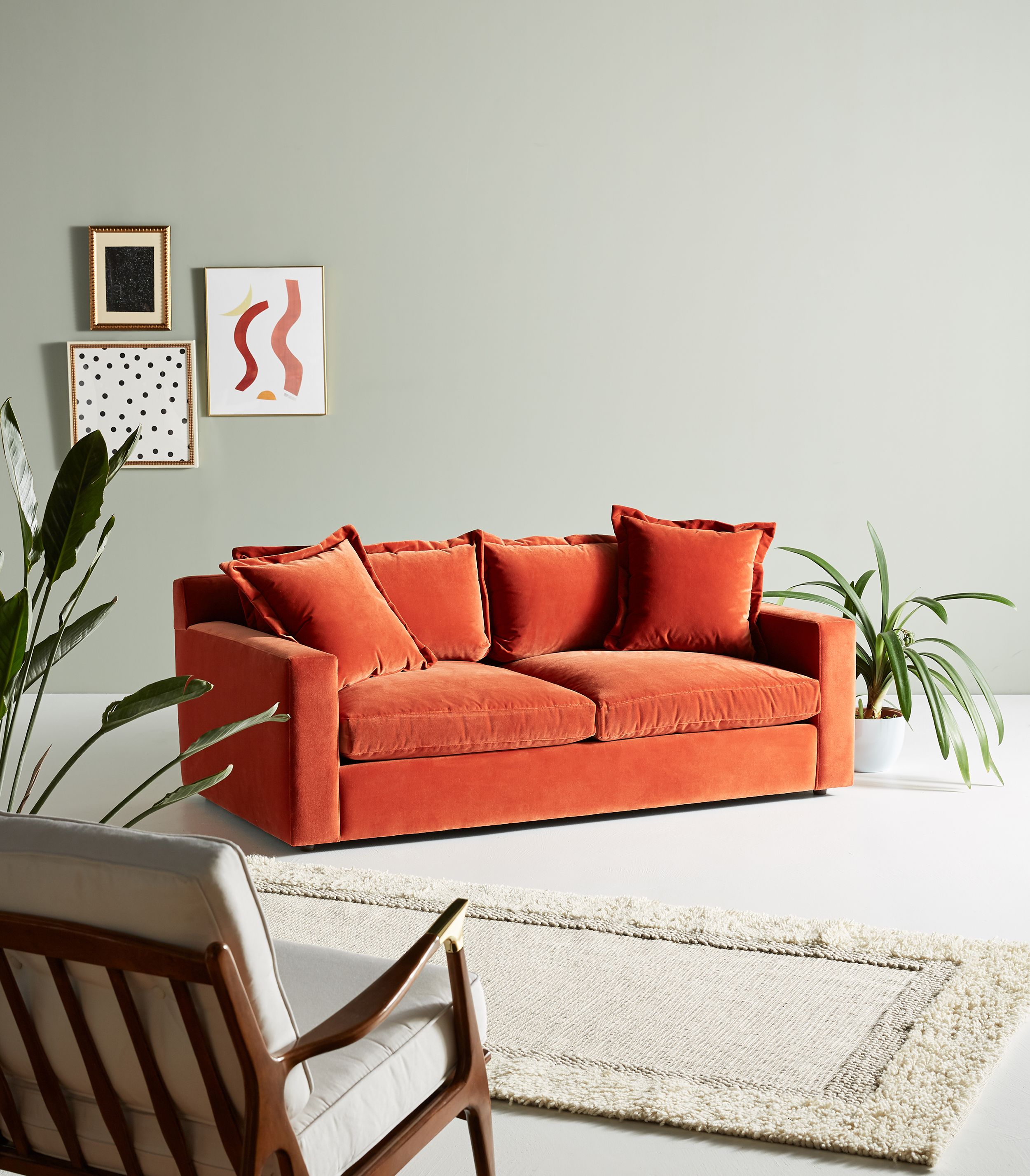 Katina TwoCushion Sofa Anthropologie