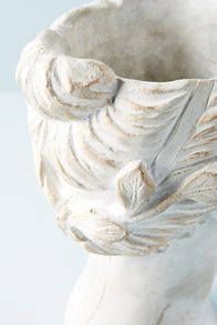 Slide View: 6: Grecian Bust Pot