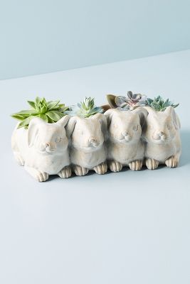 anthropologie stuffed bunny