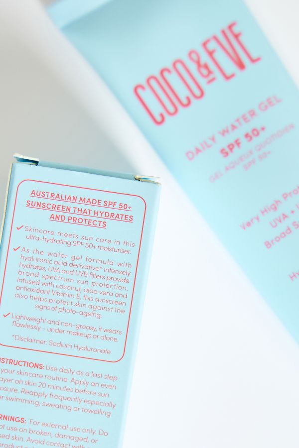 Slide View: 3: Coco & Eve Daily Water Gel SPF 50+ Sunscreen