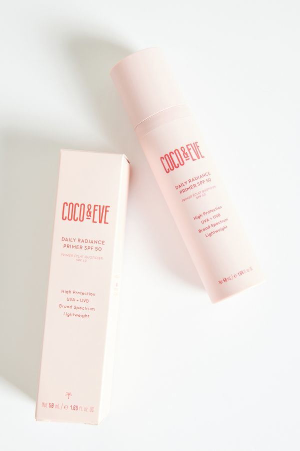 Slide View: 1: Coco & Eve Daily Radiance Primer SPF 50 Sunscreen