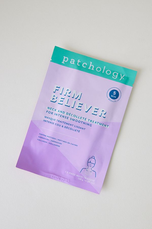 Slide View: 1: Patchology Firm Believer Neck & Décolleté 2 Piece Hydrogel Mask