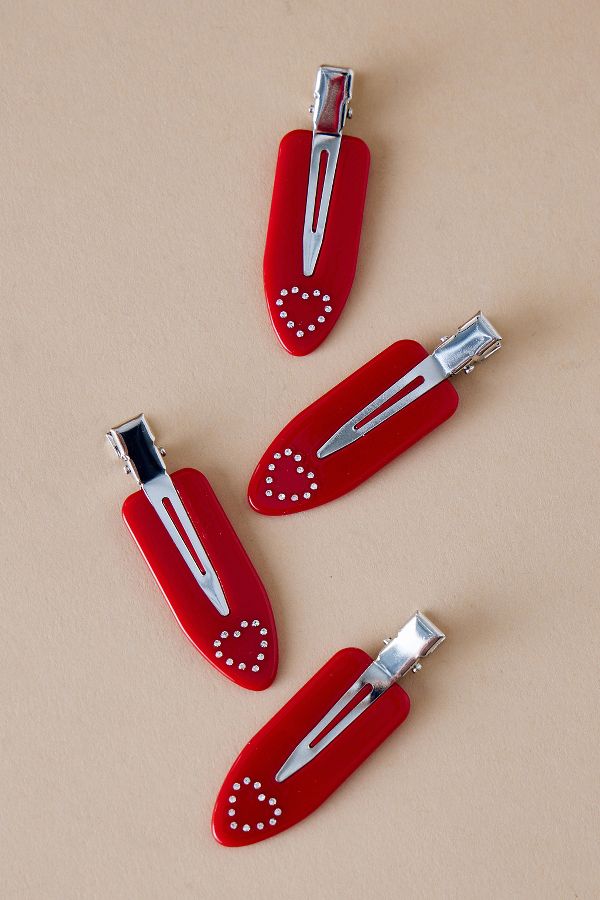 Slide View: 1: Emi Jay Amour Rouge Creaseless Hair Clips Kit