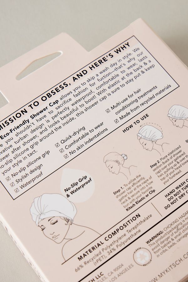 Slide View: 2: Kitsch Luxe Shower Cap