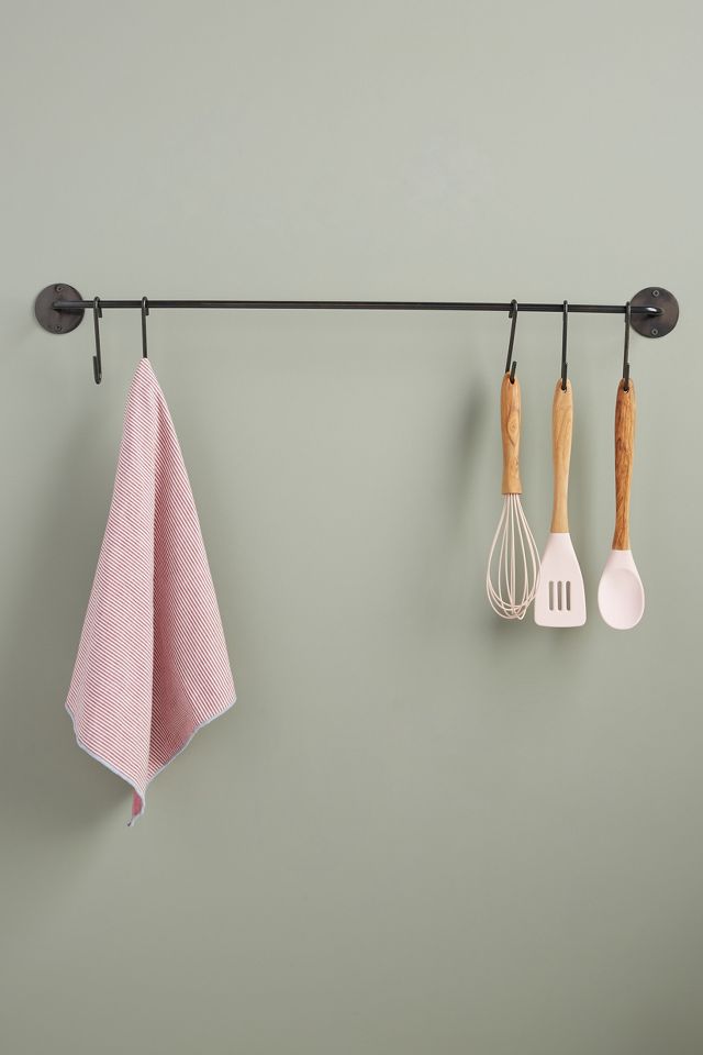 Lea Wall-Mounted Pot & Utensil Rack | Anthropologie