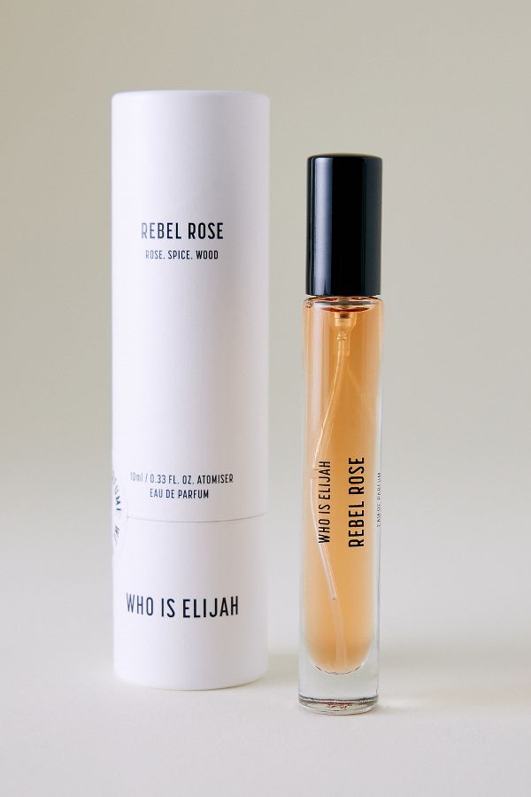 Slide View: 1: Who is Elijah Rebel Rose Travel Perfume, 10ml