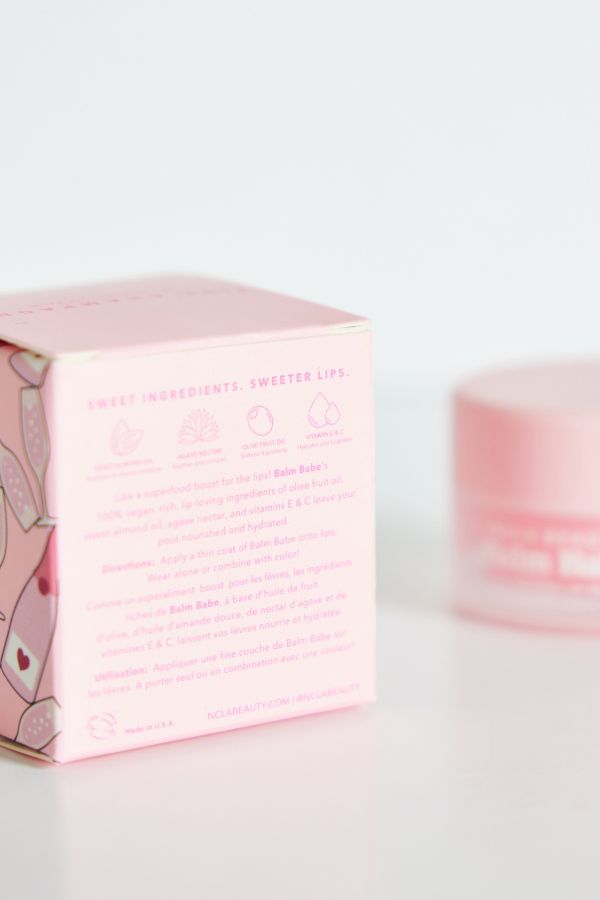 Slide View: 3: NCLA Beauty Balm Babe Pink Champagne Lip Balm