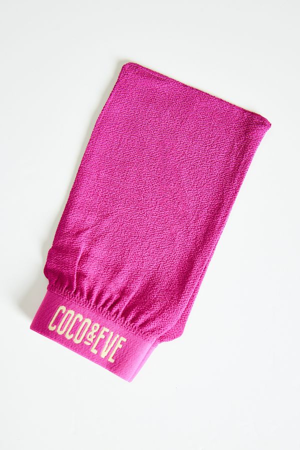 Slide View: 1: Coco & Eve Deluxe Exfoliating Mitt