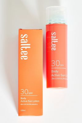 Saltee Body Active SPF 30 Sun Lotion