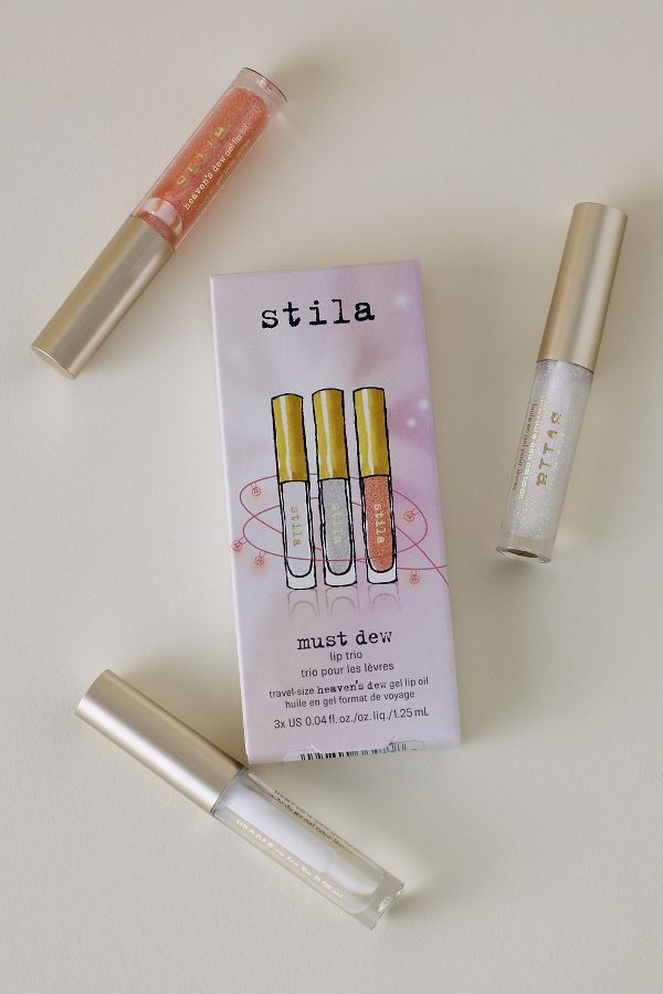 Slide View: 1: Stila Must Dew Gel Lip Oil Trio