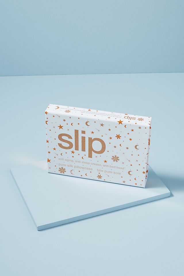 anthropologie.com | Slip Christmas Pillowcase and Delicates Set