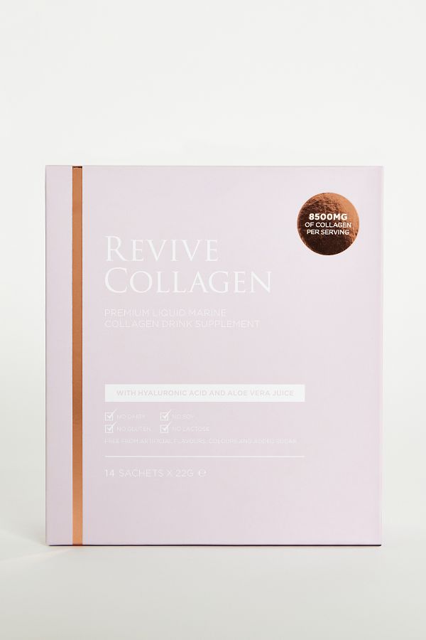 Slide View: 1: Revive Collagen Hydrolysed Marine Collagen Drink, 14 Pack