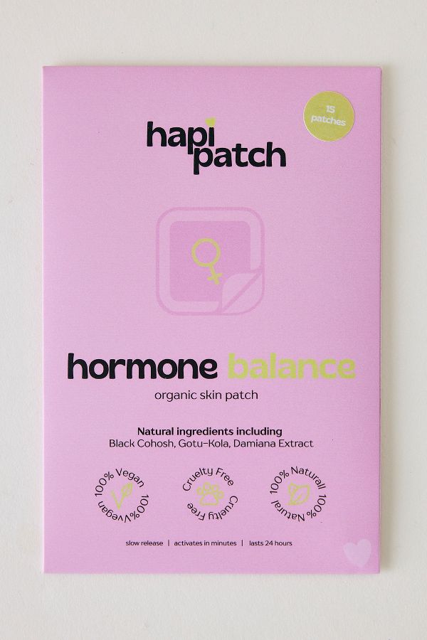 Slide View: 1: Hapi Patch Hormone Balance Natural Patches, 30 Pack