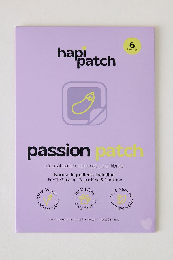 Slide View: 1: Hapi Patch Passion Patch, 6 Pack