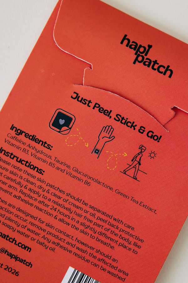 Slide View: 2: Hapi Patch Energy Boost Patches, 6 Pack