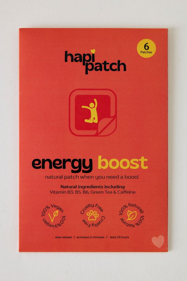 Slide View: 1: Hapi Patch Energy Boost Patches, 6 Pack