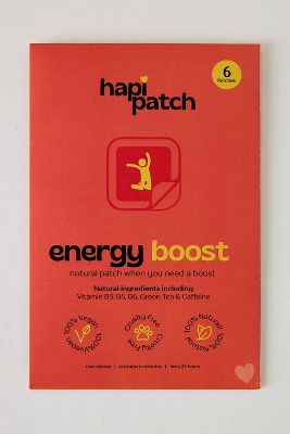 Hapi Patch Energy Boost Patches, 6 Pack