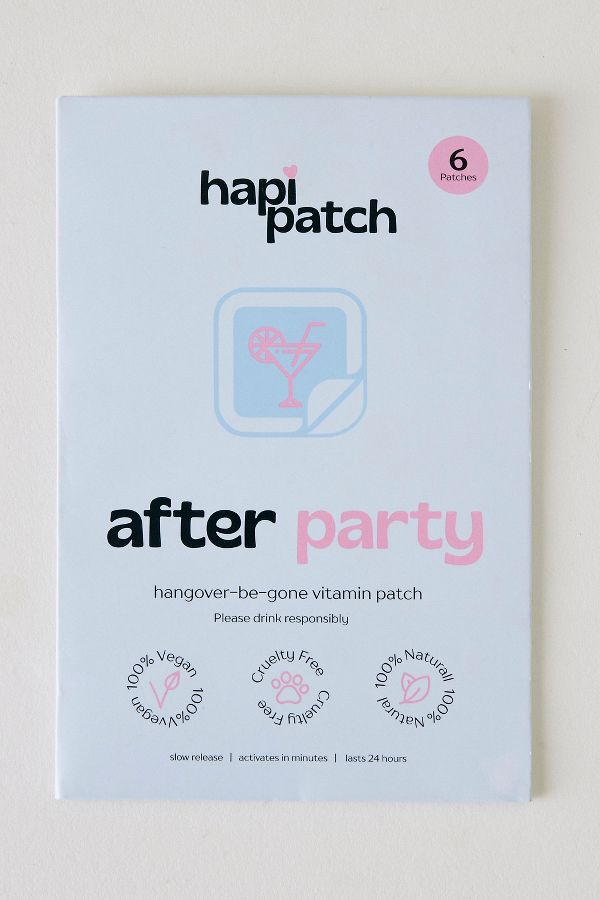 Slide View: 1: Hapi Patch After Party Hangover Patches, 6 Pack