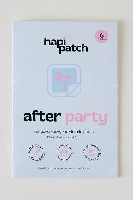 Hapi Patch After Party Hangover Patches, 6 Pack