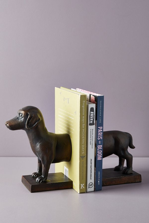 Dachshund Bookends Anthropologie UK