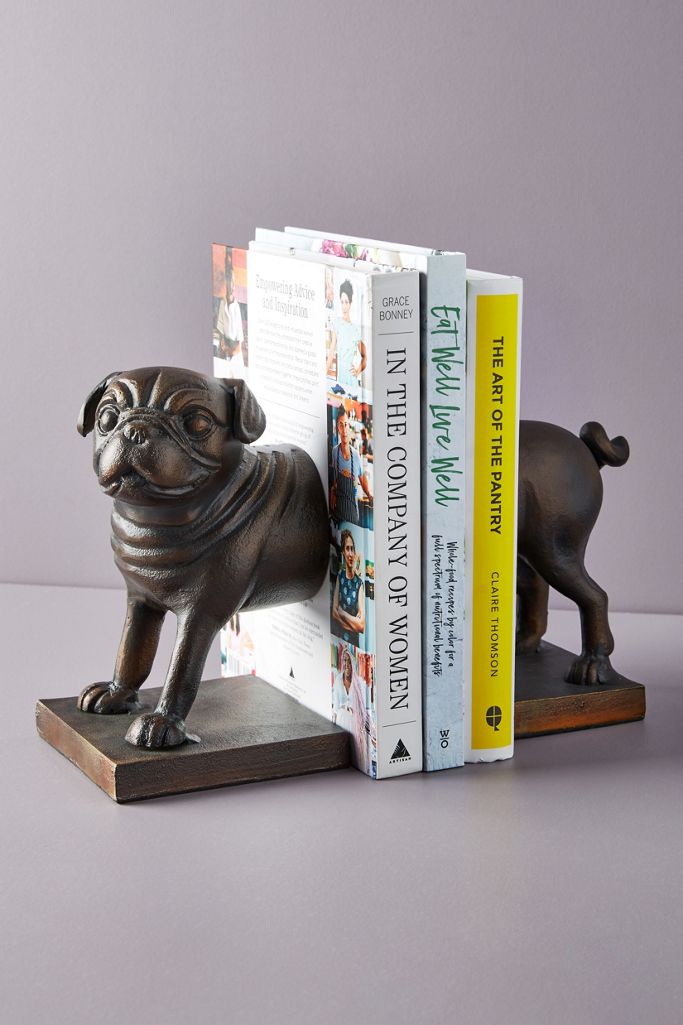 Pug Bookends Anthropologie