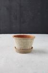 Thumbnail View 4: Earth Fired Clay Thin Rim Pot + Saucer Set