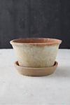 Thumbnail View 2: Earth Fired Clay Thin Rim Pot + Saucer Set