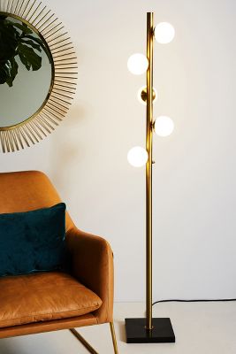 mid century modern tree floor lamp