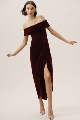 velvet dress