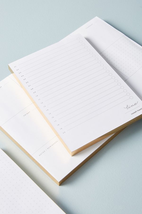 In Due Time Notepads, Set of 3 Anthropologie