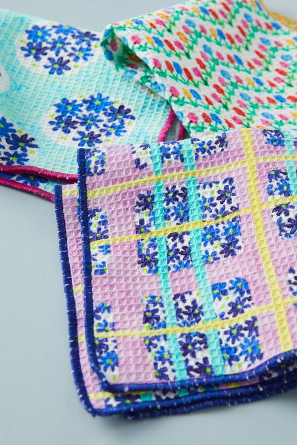 Set of 6 Gabriella Dishcloths Anthropologie UK