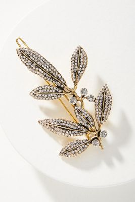 Olive Branch Hair Pin | Anthropologie